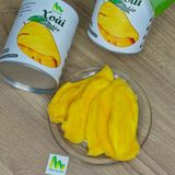  Xoài sấy dẻo dạng lon 200g, sang trọng dùng làm quà tặng, độc quyền thương hiệu HANA NGUYÊN 