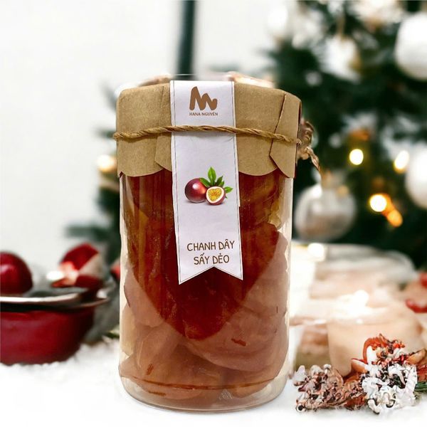  Chanh Dây Sấy Dẻo Hana Nguyên | Trái Cây Sấy Dẻo Cao Cấp | 180g 