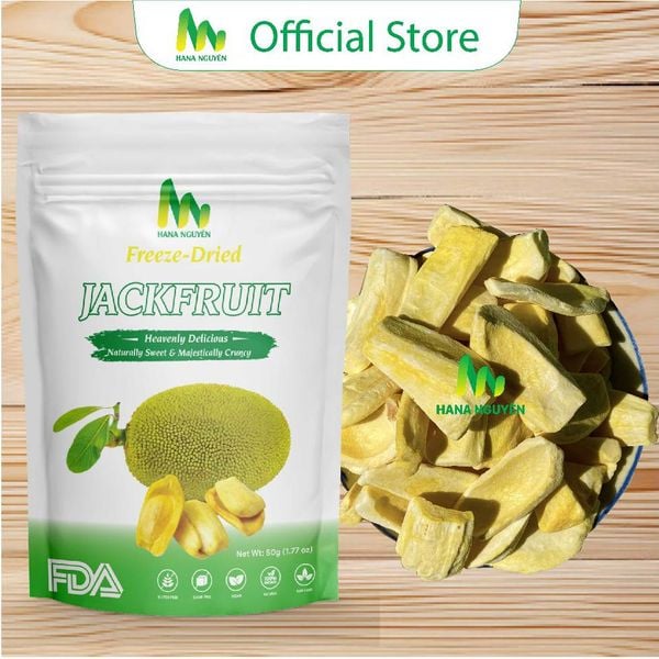  Mít sấy thăng hoa 50g HANA NGUYÊN, vị ngọt tự nhiên 