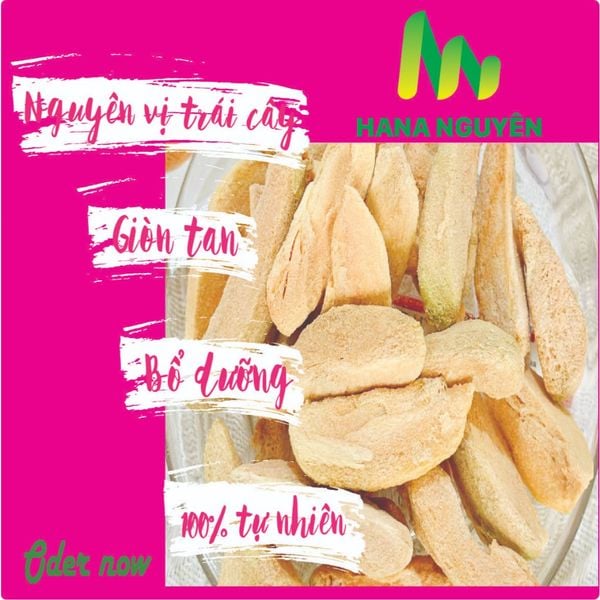  Sapoche sấy thăng hoa dạng lon 25g, sang trọng dùng làm quà tặng, độc quyền thương hiệu HANA NGUYÊN 