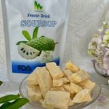  Mãng cầu xiêm sấy thăng hoa 50g HANA NGUYÊN, cung cấp nhiều vitamin tốt, chuyên đi xuất khẩu 