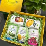  Hộp quà trái cây sấy thăng hoa Hana Nguyên đa dạng nhiều vị trái cây, làm quà tặng 