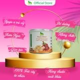  Vải sấy thăng hoa dạng lon 25g, sang trọng dùng làm quà tặng, độc quyền thương hiệu HANA NGUYÊN 