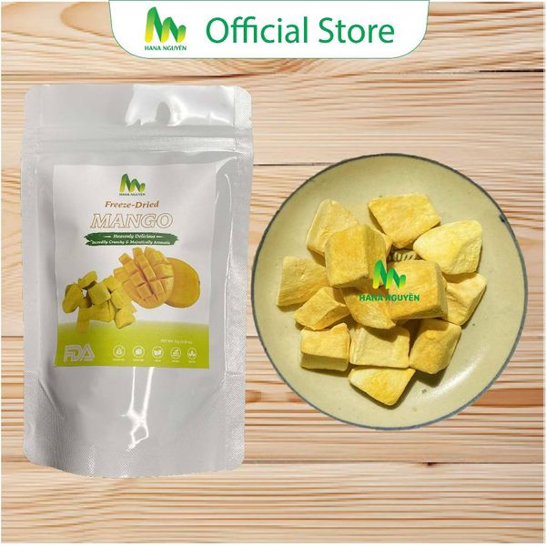  Xoài sấy thăng hoa 18Gr Thương Hiệu HANA NGUYÊN 