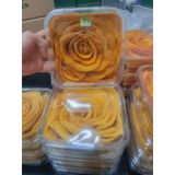  Xoài sấy dẻo xếp hoa Hana Nguyên, vị chua ngọt tự nhiên, đồ ăn vặt, đạt chất lượng xuất khẩu 