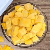  Xoài sấy thăng hoa dạng lon 25g 50g, độc quyền thương hiệu HANA NGUYÊN 