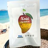  Xoài sấy dẻo muối ớt HANA NGUYÊN, kết hợp vị chua cay mặn ngọt cắt sợi, 300g,500g 