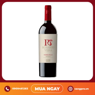 VANG ĐỎ TÂY BAN NHA ROSARIO VERA TEMPRANILLO RIOJA