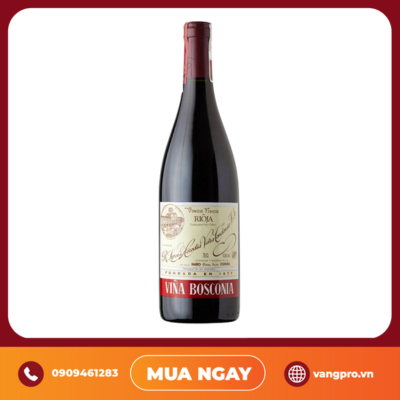 VANG ĐỎ TÂY BAN NHA VINA BOSCONIA RESERVA