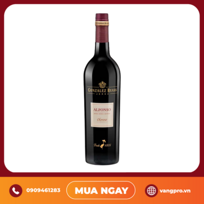 VANG ĐỎ TÂY BAN NHA GONZALEZ BYASS ALFONSO DRY OLOROSO