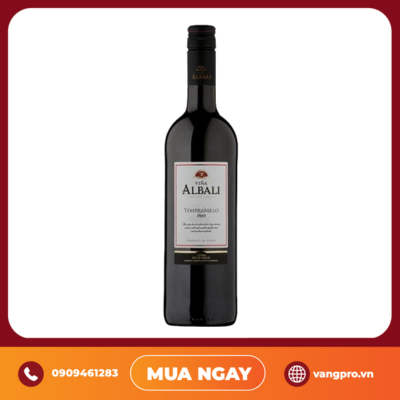 VANG ĐỎ TÂY BAN NHA VINA ALBALI TEMPRANILLO