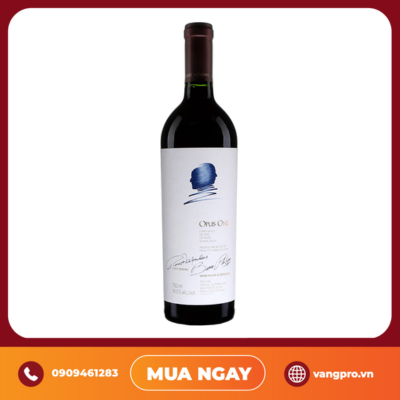 VANG ĐỎ MỸ OPUS ONE NAPA VALLEY 2016