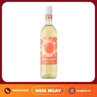 VANG TRẮNG MỸ VỊ ĐÀO OBSESSION SYMPHONY-PEACH