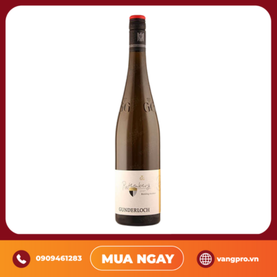 VANG TRẮNG ĐỨC GUNDERLOCH ROTHENBERG RIESLING TROCKEN