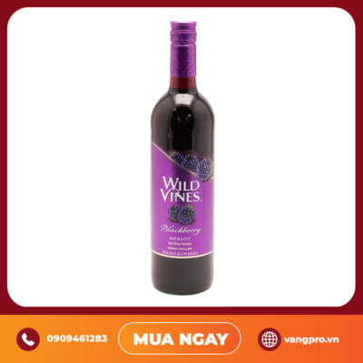 VANG ĐỎ MỸ WILD VINES BLACKBERRY