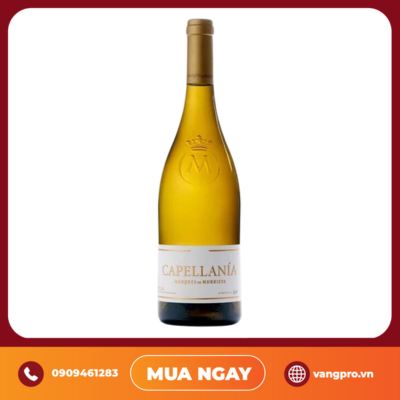 VANG TRẮNG TÂY BAN NHA CAPELLANIA MARQUES DE MURRIETA