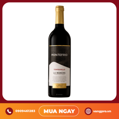 VANG ĐỎ TÂY BAN NHA MONTEFRIO LA MANCHA FELIX SOLIS TEMPRANILLO