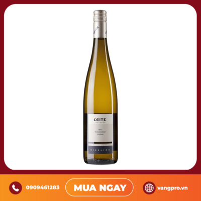 VANG TRẮNG ĐỨC LEITZ RUDESHEIMER RIESLING DRY TROCKEN ALLEMAGNE