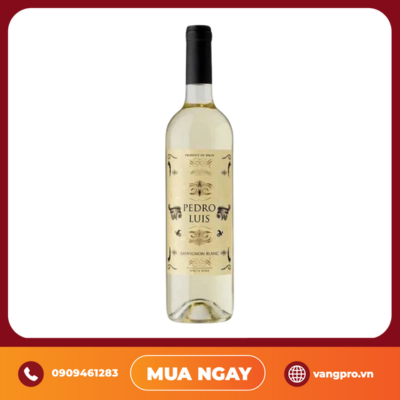 VANG TRẮNG TÂY BAN NHA JUMILLA PEDRO LUIS SAUVIGNON BLANC