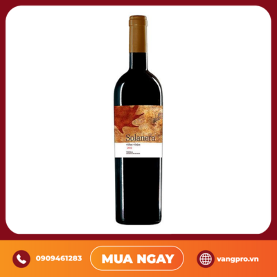 VANG ĐỎ TÂY BAN NHA TÂY BAN NHA BODEGA CASTANO SOLANERE YECLA