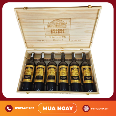 VANG ĐỎ ÚC 1818 SHIRAZ RIVERLAND 750ML