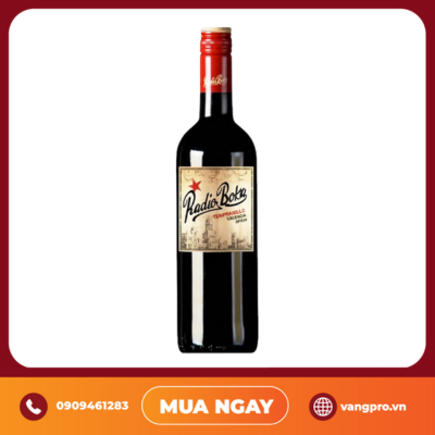 VANG ĐỎ TÂY BAN NHA RADIO BOKA TEMPRANILLO VALENCIA