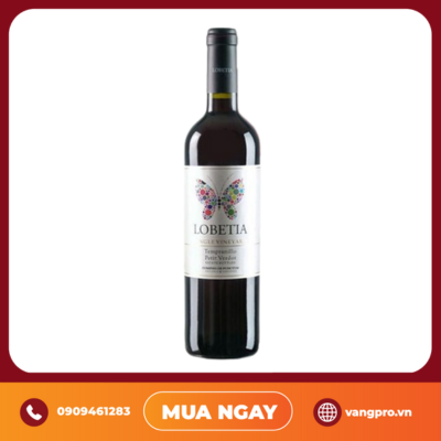 VANG ĐỎ TÂY BAN NHA LOBETIA TEMPRANILLO PETIT VERDOT