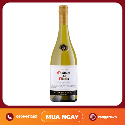 VANG TRẮNG CHILE CASILLERO DEL DIABLO RESERVA CHARDONNAY