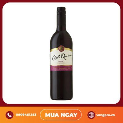 VANG ĐỎ MỸ CARLO ROSSI SANGRIA