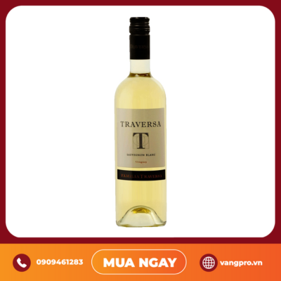 VANG TRẮNG URUGUAY TRAVERSA VINOS FINOS SAUVIGNON BLANC