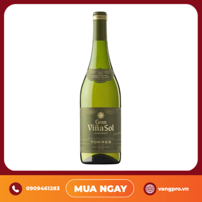 VANG TRẮNG TÂY BAN NHA VINA SOL GRAN TORRES CHARDONNAY