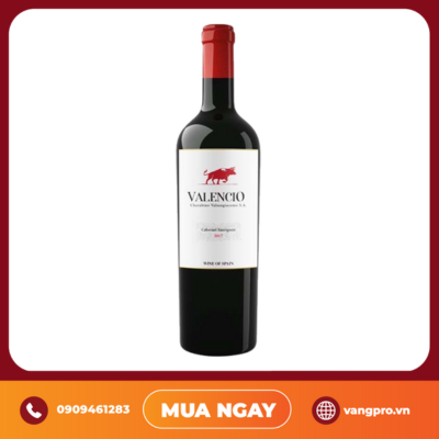 VANG ĐỎ TÂY BAN NHA VALENCIO CABERNET SAUVIGNON