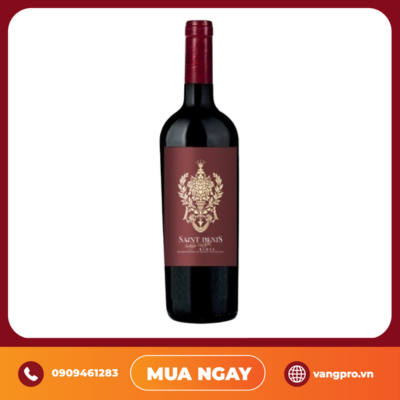 VANG ĐỎ TÂY BAN NHA SAINT DENIS CRIANZA RIOJA ALTA