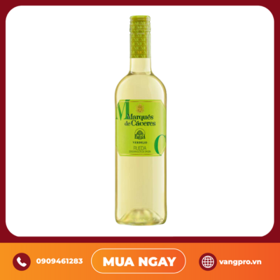 VANG TRẮNG TÂY BAN NHA MARQUES DE CACERES VERDEJO RUEDA