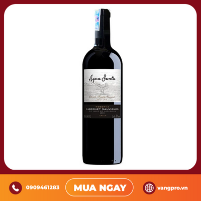 VANG ĐỎ CHILE AGUA SANTA RESERVA CABERNET SAUVIGNON
