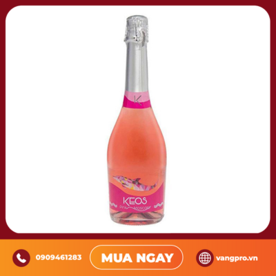 VANG NỔ TÂY BAN NHA KEOS MOSCATO PINK