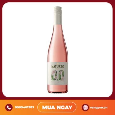 VANG HỒNG TÂY BAN NHA NATUREO 0,0% DE - ALCOHOLIZED CABERNET SAUVIGNON – SYRAH (NON ALCOHOLIC)