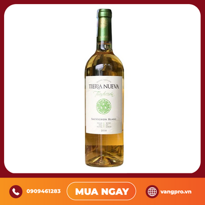 VANG TRẮNG CHILE TIERRA NUEVA TRADICION SAUVIGNON BLANC
