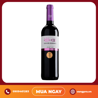 VANG ĐỎ TÂY BAN NHA OJOS DEL GUADIANA TEMPRANILLO