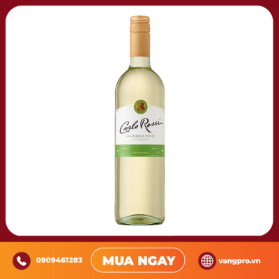 VANG TRẮNG MỸ CARLO ROSSI CALIFORNIA WHITE