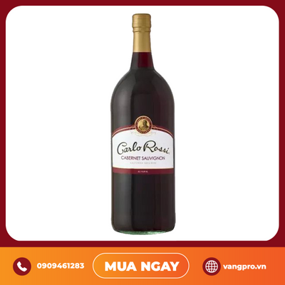 VANG ĐỎ MỸ CARLO ROSSI CABERNET SAUVIGNON CHAI 1.5L