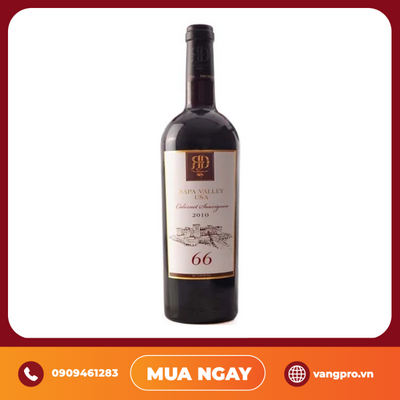 VANG ĐỎ MỸ NAPA VALLEY 66 CABERNET SAUVIGNON 2012
