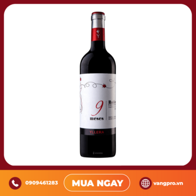 VANG ĐỎ TÂY BAN NHA 9 MESES YLLERA TEMPRANILLO