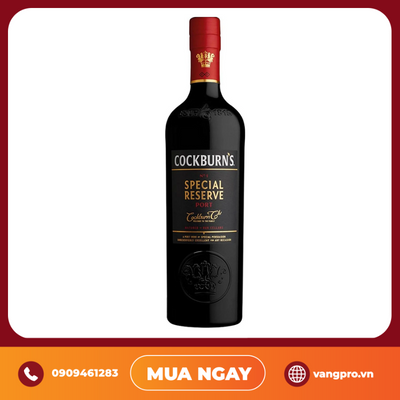 VANG CƯỜNG HÓA BỒ ĐÀO NHA COCKBURN’S SPECIAL RESERVE PORT