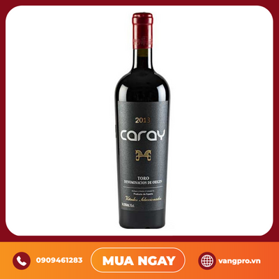 VANG ĐỎ TÂY BAN NHA CARAY TINTA DE TORO NEGRO (18M ) 2013