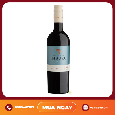 VANG ĐỎ NAM PHI IMBUKO FAMILY VINTNERS MERLOT