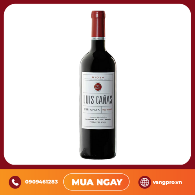 VANG ĐỎ TÂY BAN NHA LUIS CANAS CRIANZA