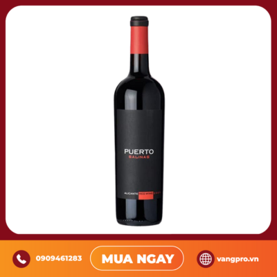 VANG ĐỎ TÂY BAN NHA PUERTO SALINAS 2010