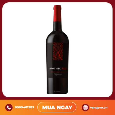 VANG ĐỎ MỸ APOTHIC RED CALIFORNIA 2011