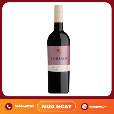 VANG ĐỎ NAM PHI IMBUKO ISWITHI PINOTAGE